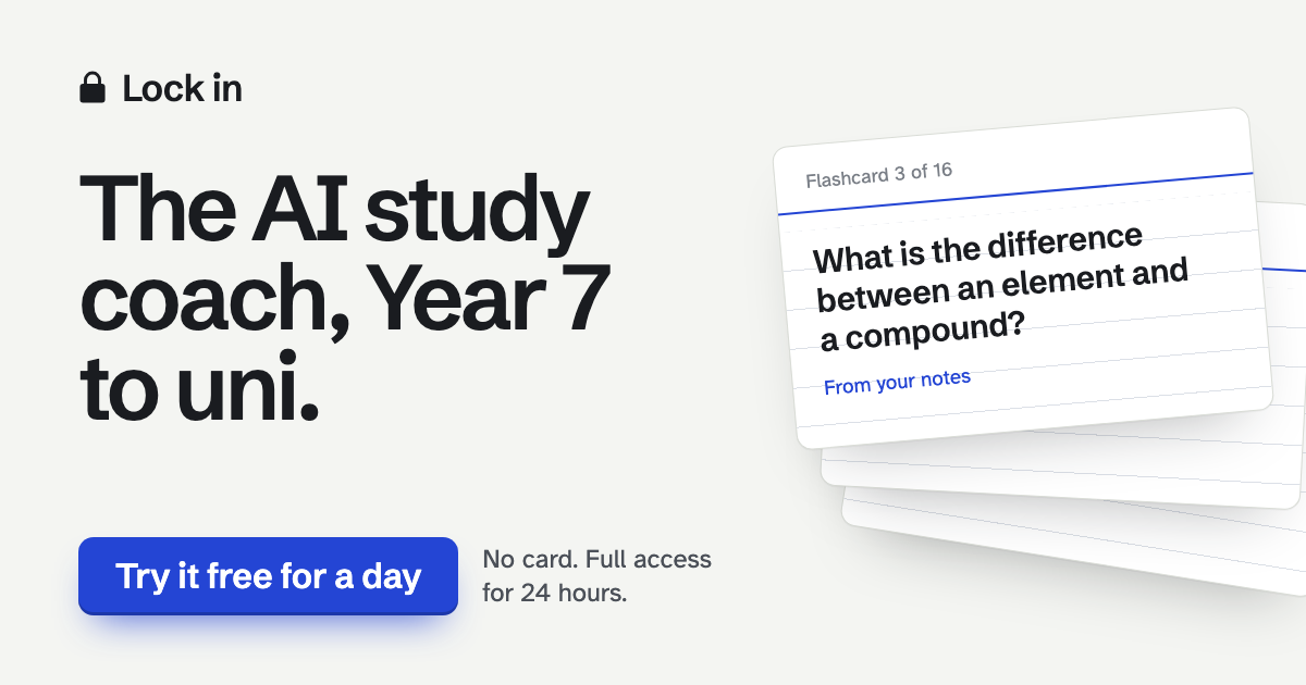 Difference Between Study Practice Lock in – AI study coach for Years 7–10: practice exams, flashcards, AI ...